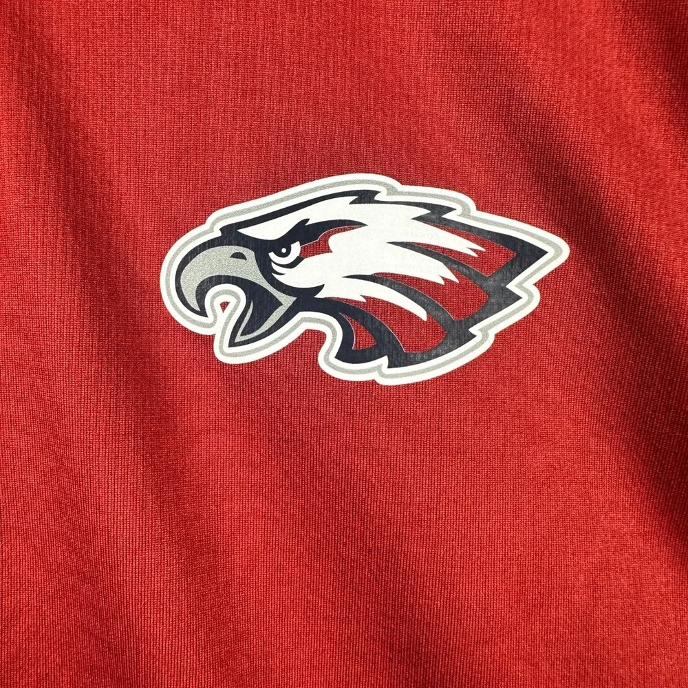 Nike Dri-FIT‎ Eagle Mascot Polo Shirt Mens Large Red Short Sleeve NEW